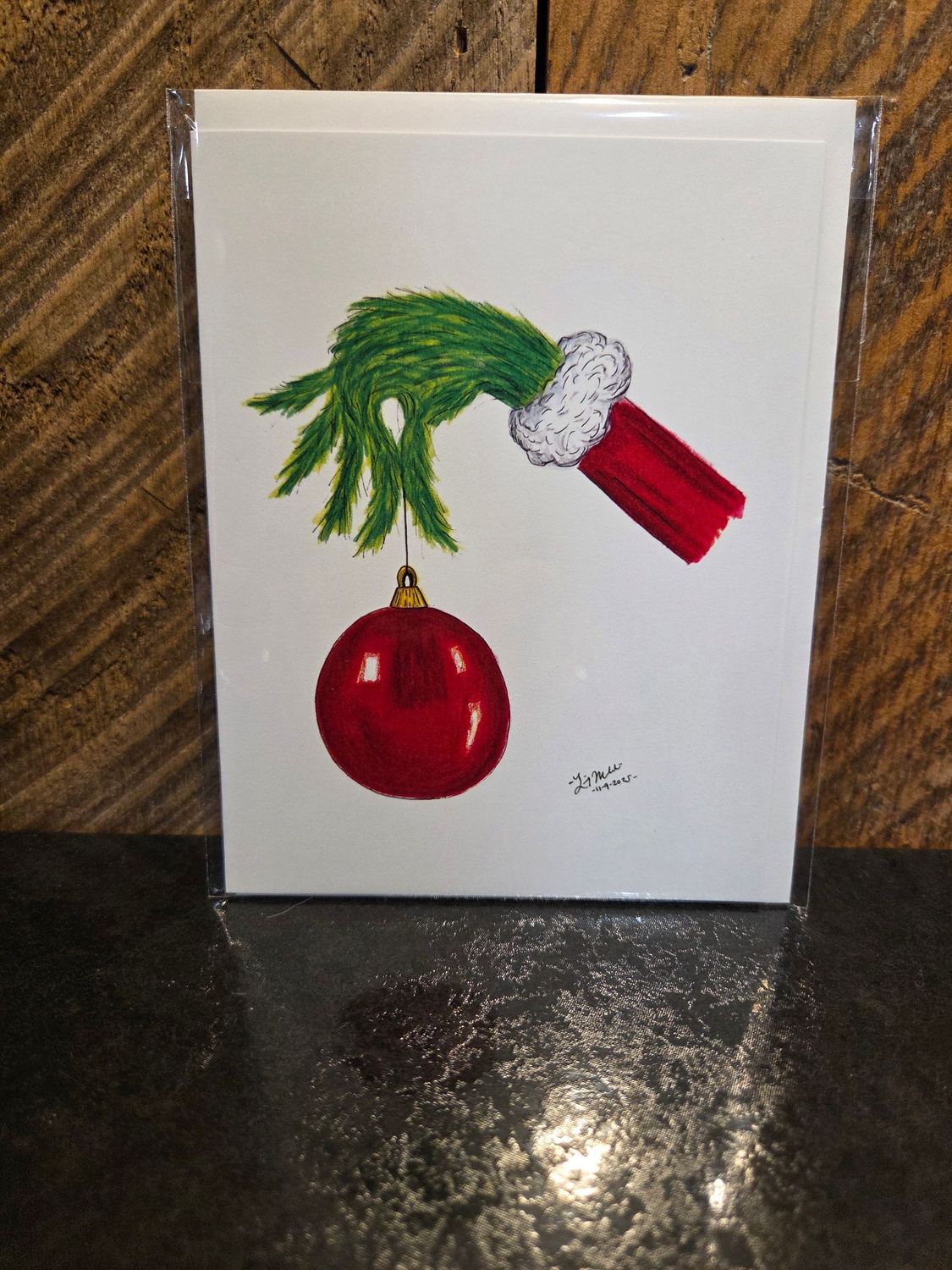 Merry Grinchmas Card