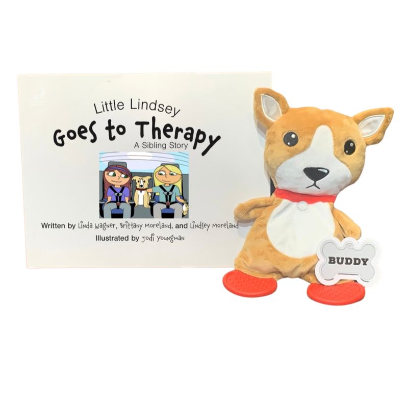 Little Lindsey Goes to Therapy a Sibling Story with Buddy Plush