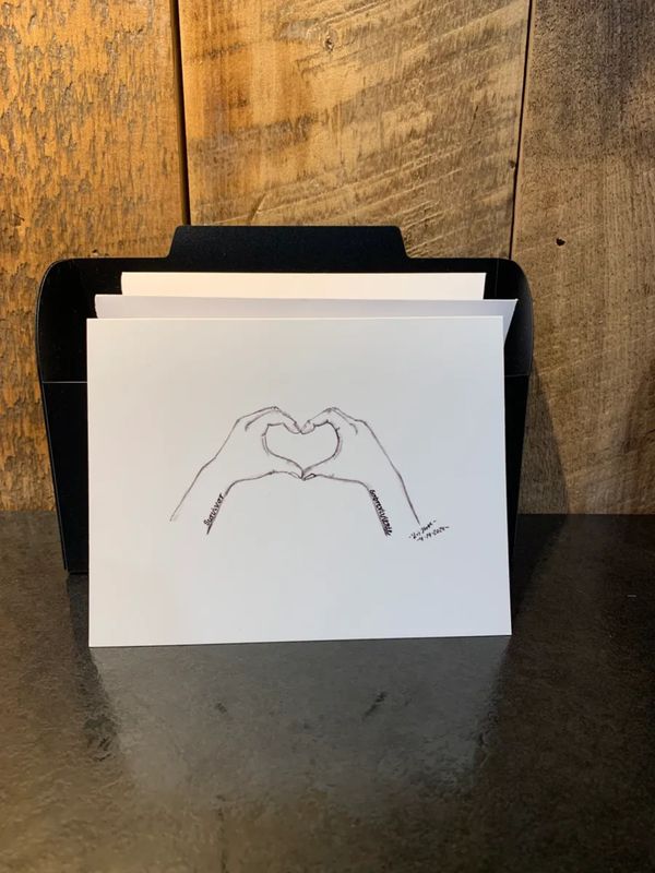 Survivor - heart hands