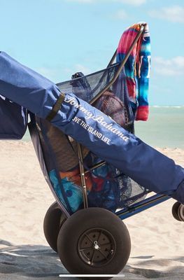 Tommy Bahama Deluxe Wonder Wheel Beach Cart ($25 Daily / $125 Weekly)