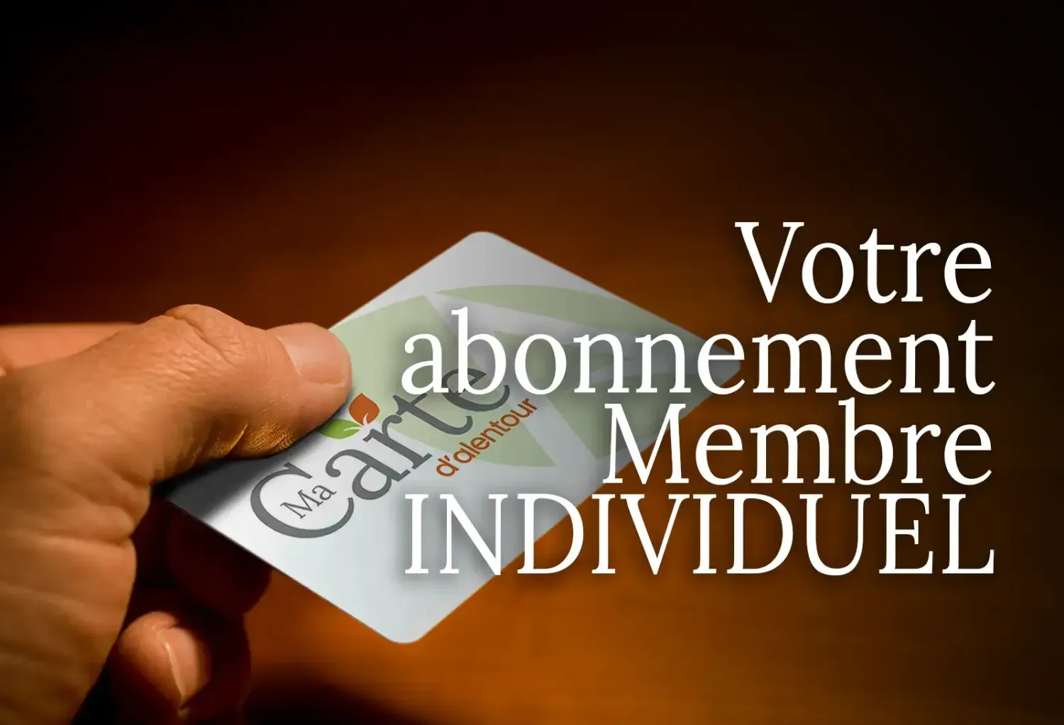 Abonnement - Membre individuel Coop Alentour Abonnement - Membre individuel Coop Alentour