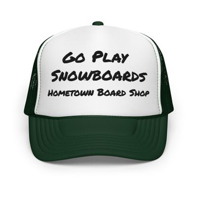 Play Snowboards Foam Trucker Hat
