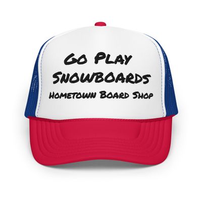 Play Snowboards Foam Trucker Hat