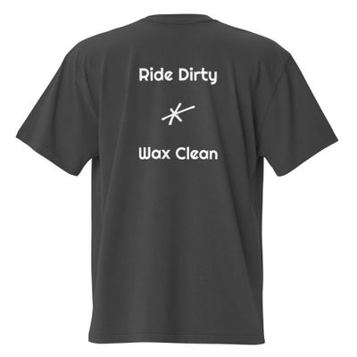 Ride Dirty Oversized faded t-shirt