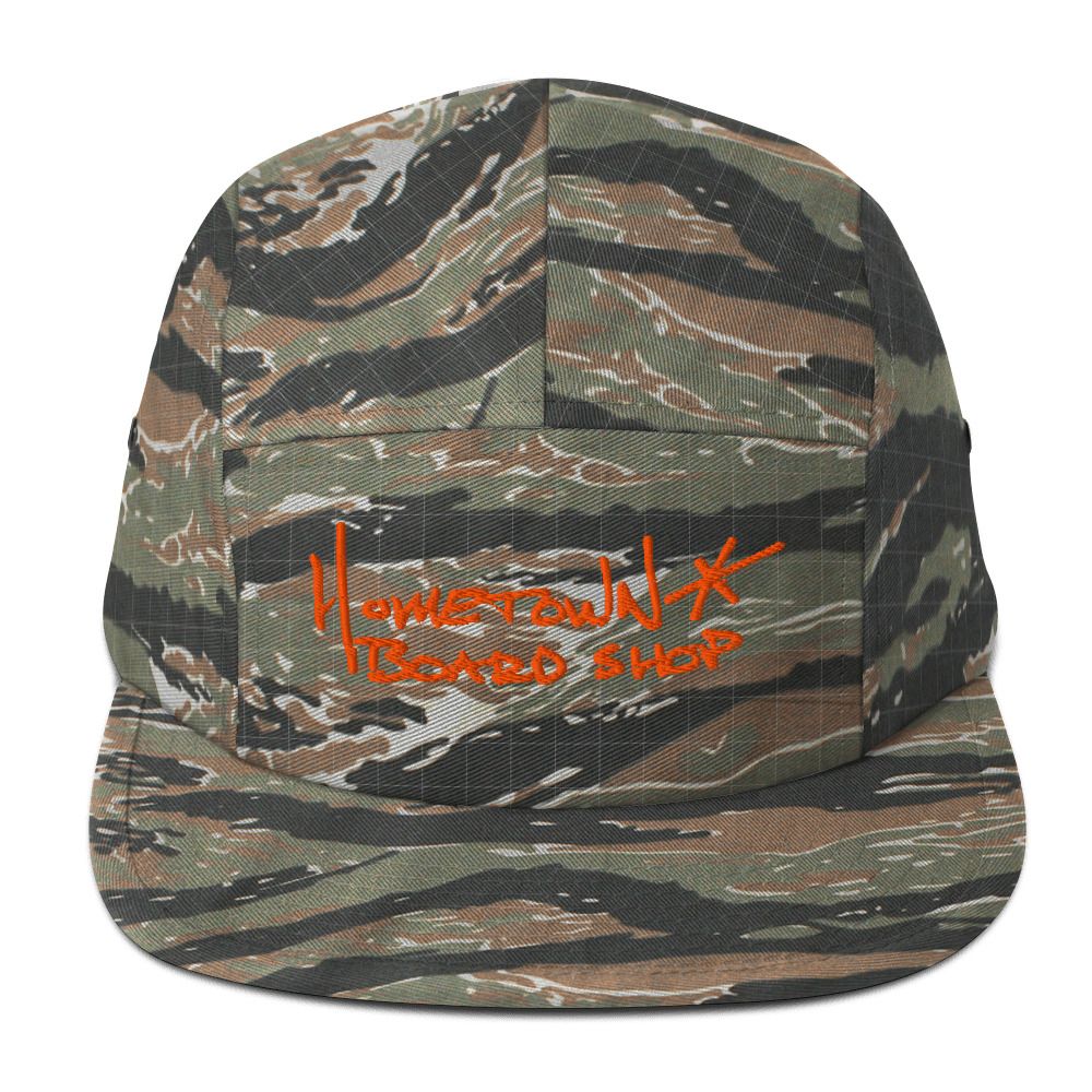 Hometown Five Panel Tiger Camo Cap