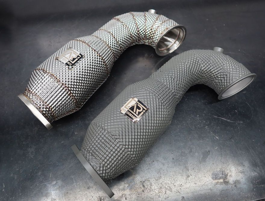 1.4L TJET/ MA Shielded 200cell Downpipes