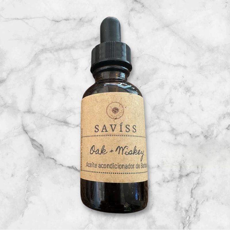 Aceite acondicionador para barbas