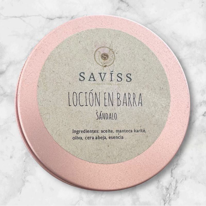 Loción en barra &amp; sándalo