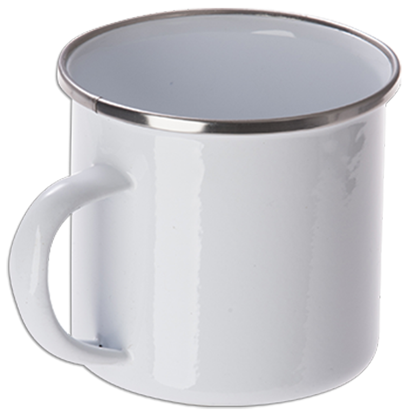 mug émaillé vintage