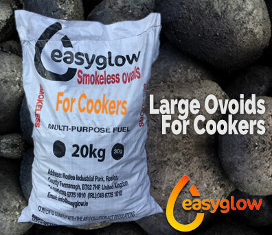 50x20Kg Smokeless Coal Ovoids, Large for Cookers 50x20Kg Smokeless Coal Ovoids, Large for Cookers