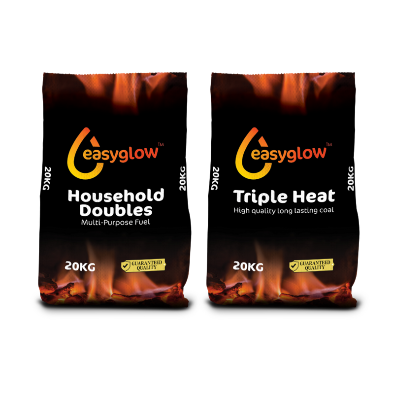 25 Triple Heat & 25 Household Doubles - 1 Tonne 50 x 20kg Bags
