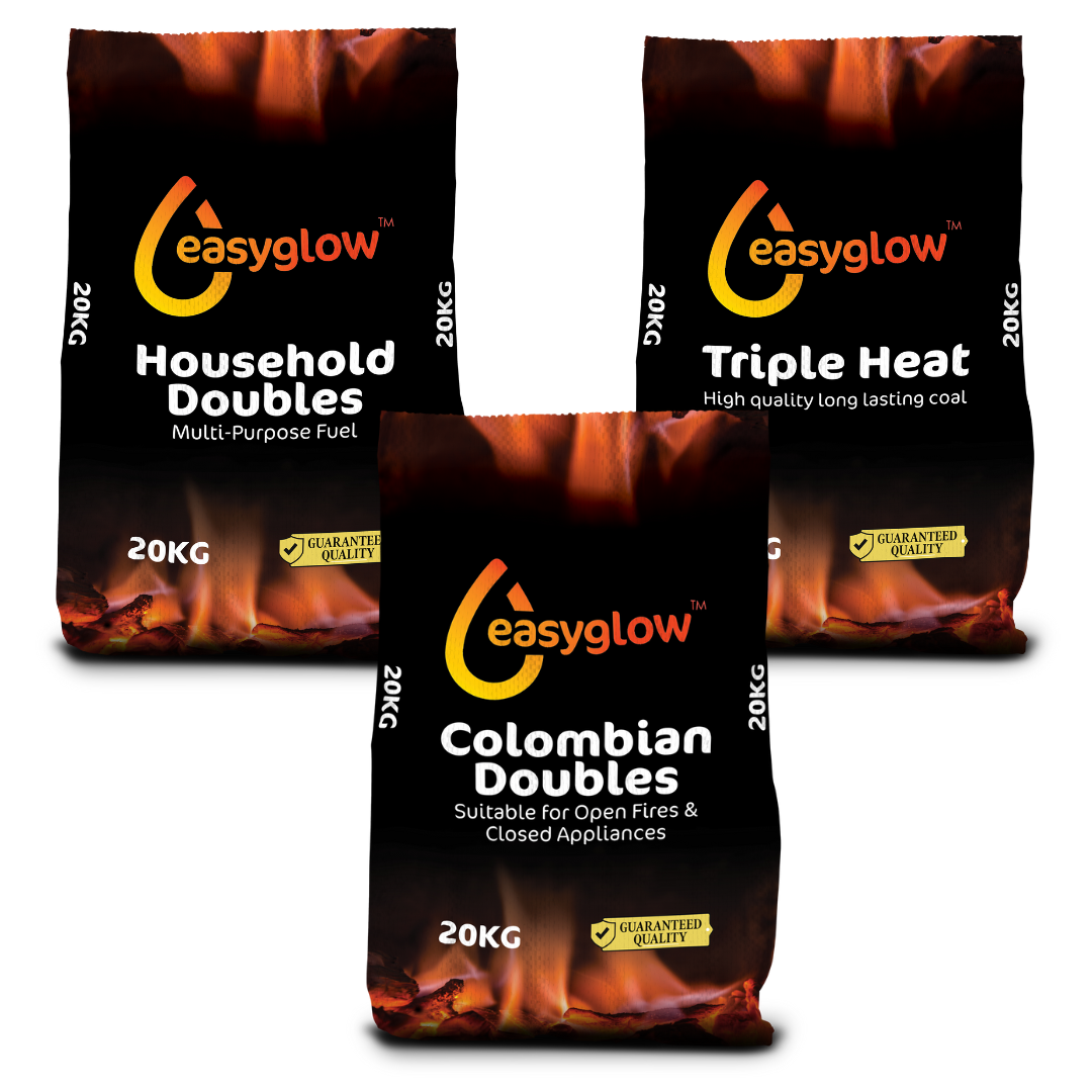 TRADITIONAL Coal Mixed with 16 bags Colombian, 17 Triple Heat and 17 Household Doubles - 1 Tonne 50 X 20kg Bags