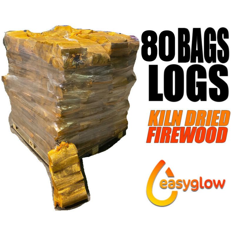 Kiln Dried Hardwood bags €5 per Bag 80 Bags per pallet