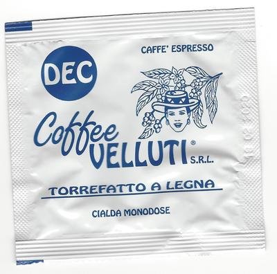 cialde decaffeinato Coffee Velluti