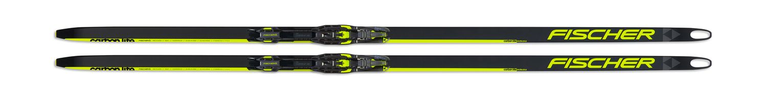 Fischer Carbonlite  Stiff  Skate Plus Skis, Size: 176