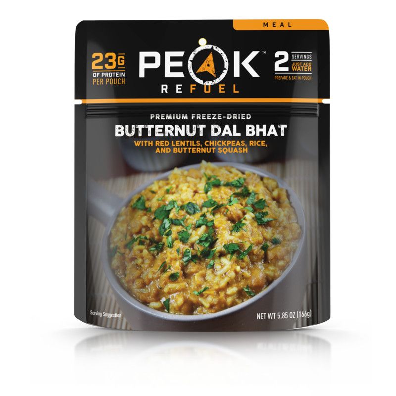Peak Refuel Premium Freeze-Dried Meals , Flavor: Butternut Dal Bhat
