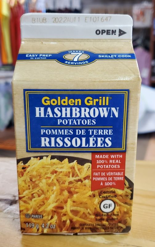 Golden Grill Hashbrown Potatoes