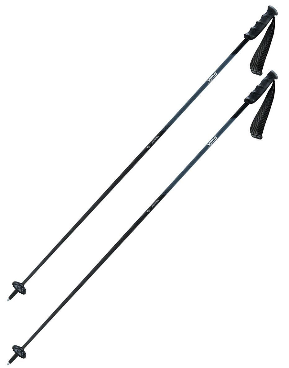 Swix Excalibur Dark Ski Poles, Size: 115 cm