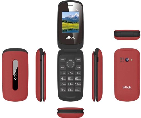 TELEFONO FLIP MARCA OLTOK MODELO  F4