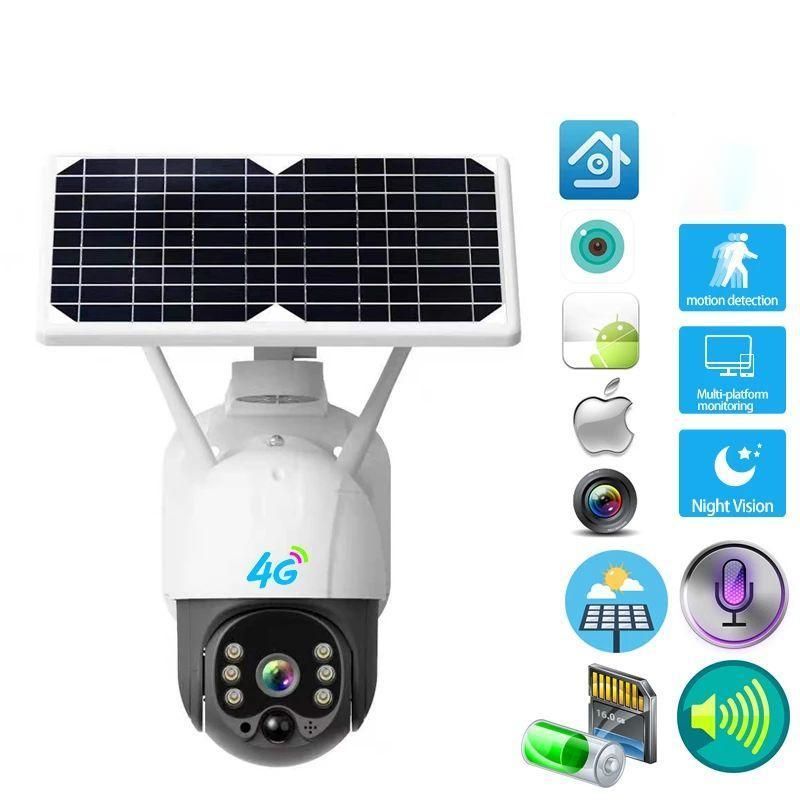 CAMARA DE SEGURIDAD SOLAR TECNOLOGIA 4G PARA EXTERIORES MODELO L3-4G