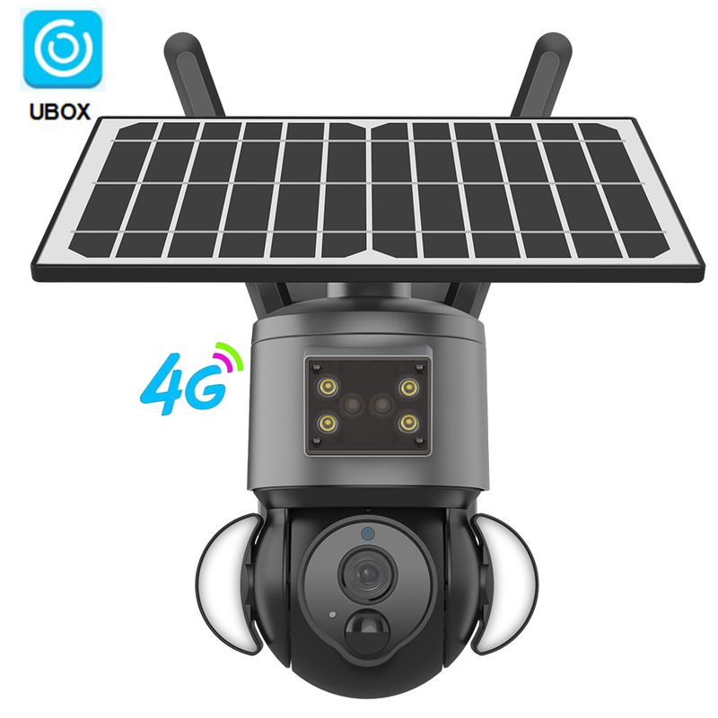 CAMARA DE SEGURIDAD SOLAR TECNOLOGIA 4G PARA EXTERIORES MODELO U558