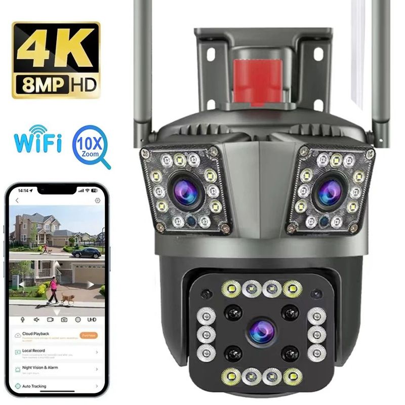 CAMARA DE SEGURIDAD WI-FI  PARA EXTERIORES, MODELO SM1-20S,
