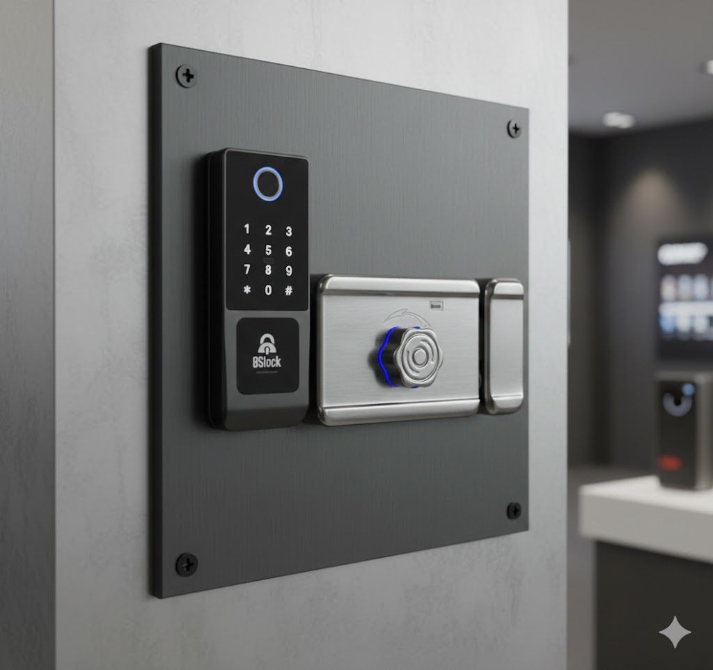 CERRADURA INTELIGENTE GSLOCK RF-N09  CERRADURA CHAPA METALICA