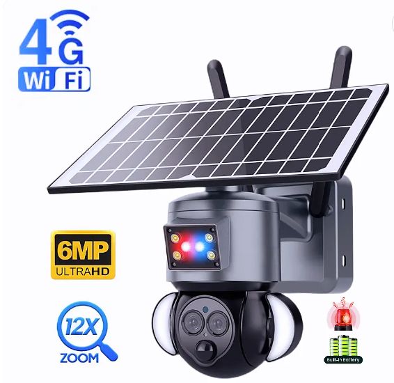 CAMARA DE SEGURIDAD SOLAR TECNOLOGIA 4G PARA EXTERIORES MODELO U558 CAMARA DE SEGURIDAD SOLAR TECNOLOGIA 4G PARA EXTERIORES MODELO U558