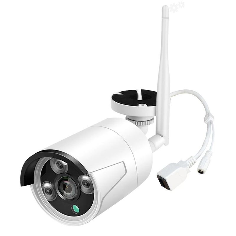 KIT DE CAMARAS DE SEGURIDAD CCTV WIRELESS MODELO AK01, JUEGO DE 8 CAMARAS 5MP/1080P