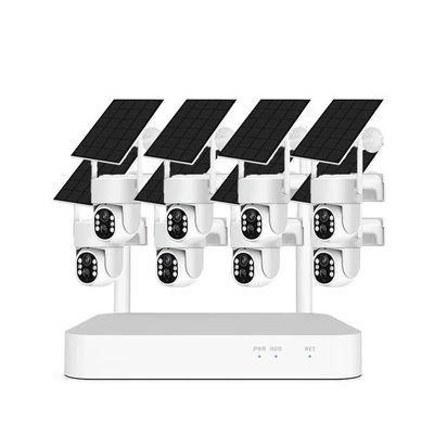 KIT DE CAMARAS DE SEGURIDAD SOLARES WI-FI 4MP MODELO GS-LP3 PARA EXTERIORES
