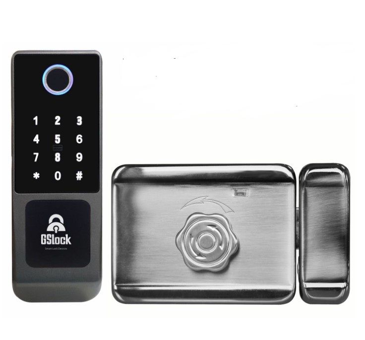 CERRADURA INTELIGENTE GSLOCK RF-N09 CERRADURA CON CHAPA METALICA