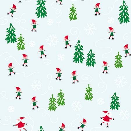 Christmas Elves Skating