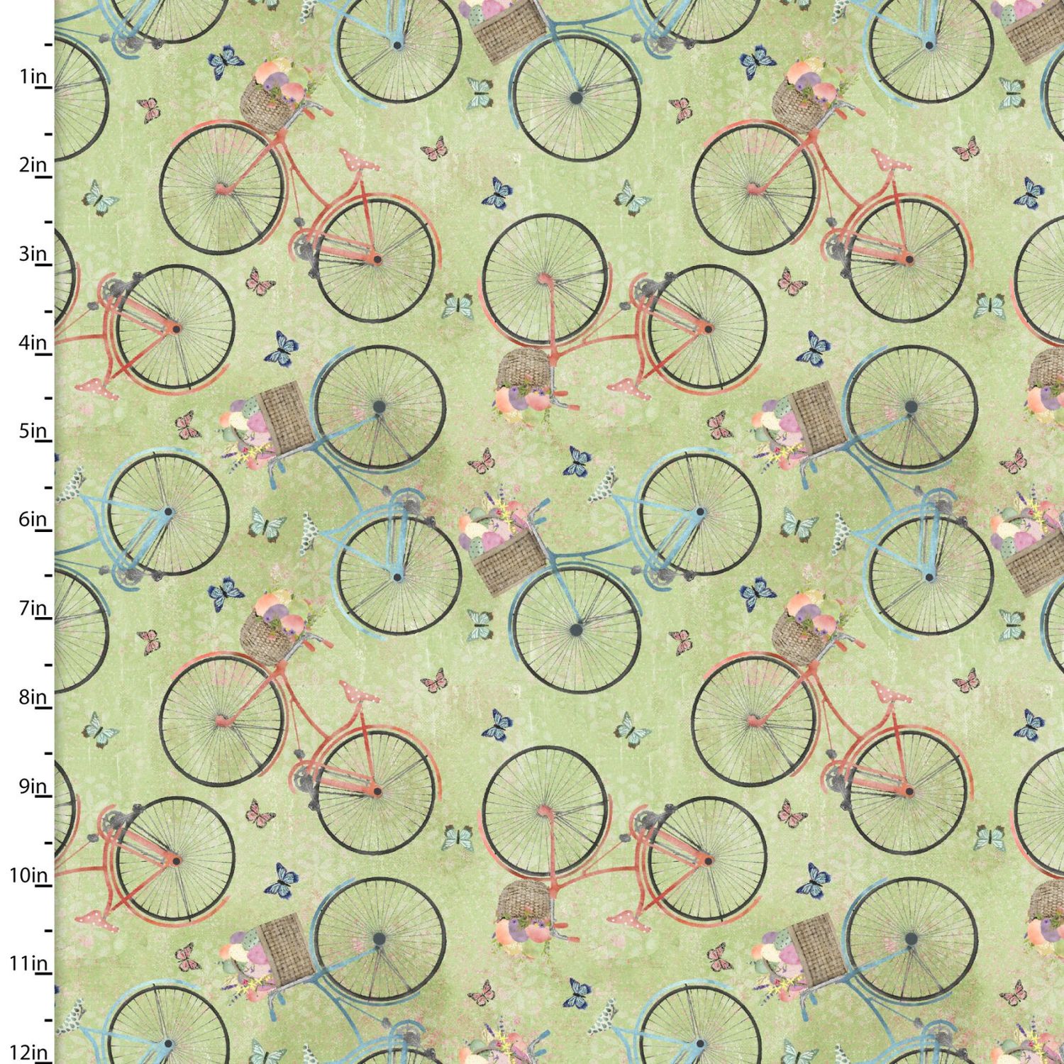 Bunny Kisses &amp; Easter Wishes, Material: Bicycles