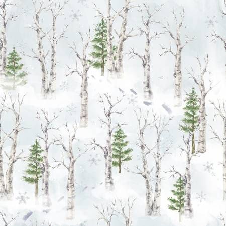 Snowflake Lodge - Winter Woods