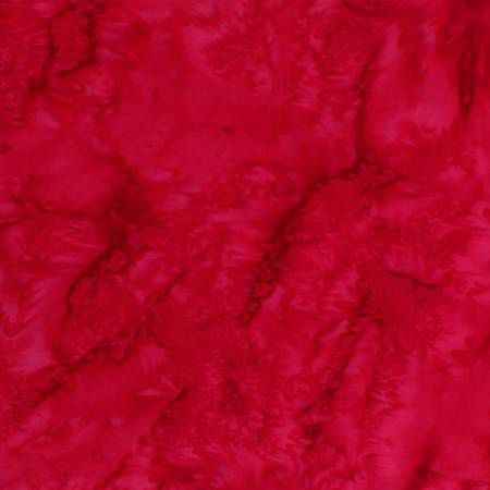 1895 Watercolor Batiks - Red