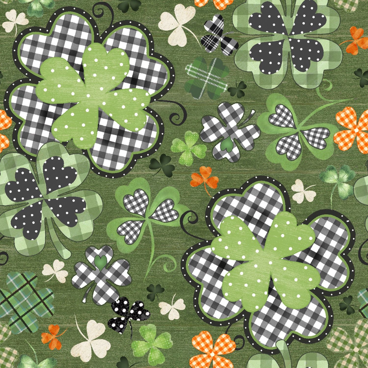 Shamrockn, Material: Shamrocks