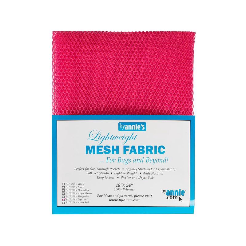 Lightweight Mesh - Lipstick Pink