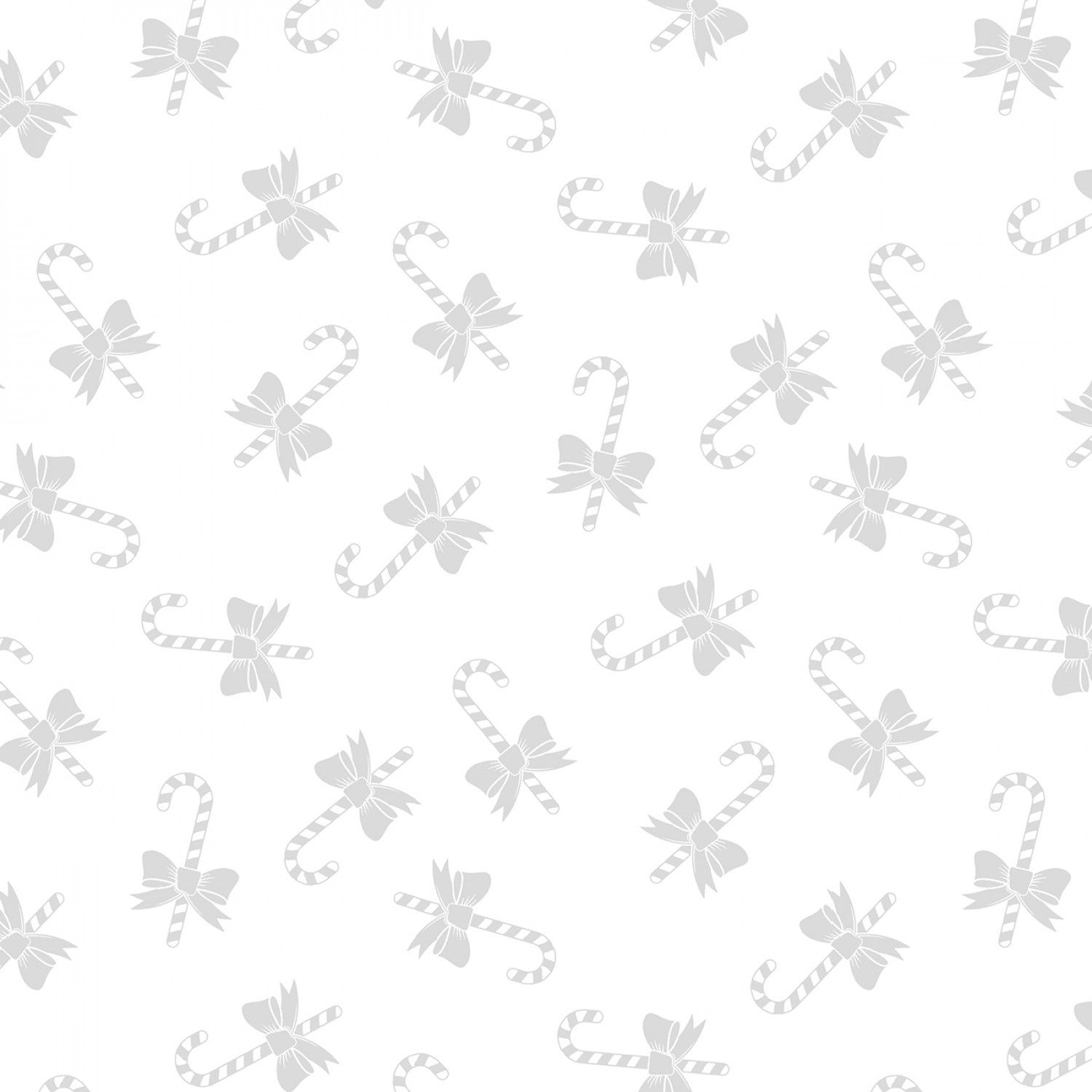 White on White Candy Cane Toss