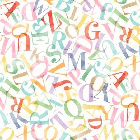 Love &amp; Learning - Alphabet Toss on Ivory