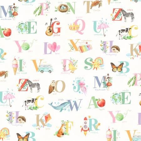 Love &amp; Learning - Alphabet on Ivory