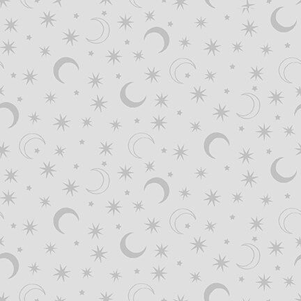 Gray Scale - Moon and Stars