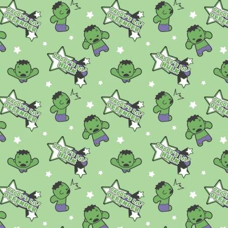 Nursery Characters - Daddys Little Hulk - 50% Off!