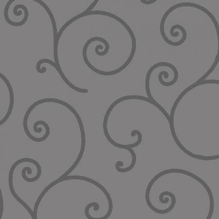 Gray Swirl 108&quot; Wide Width Quilt Backs by Kimberbell