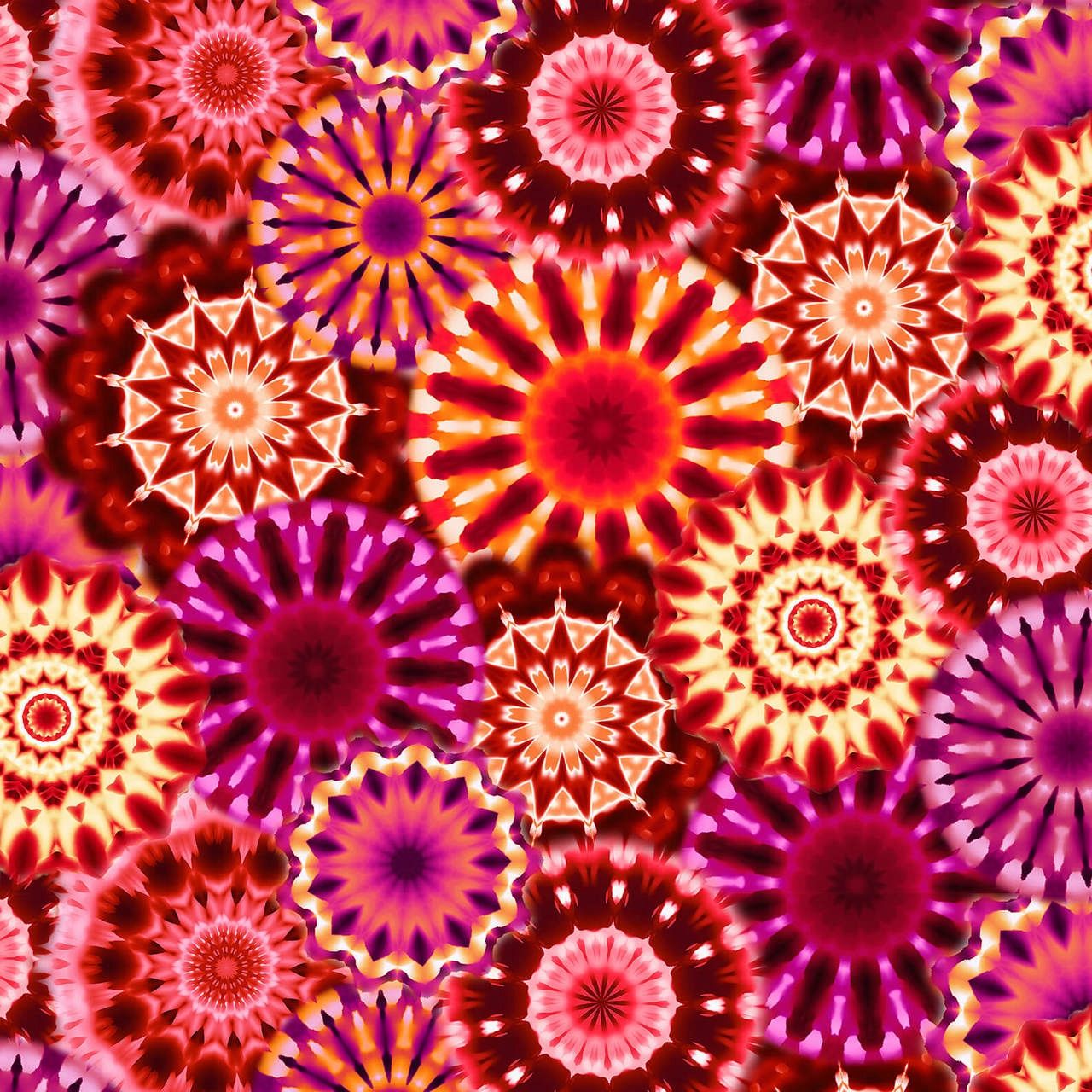 Radiance Red Starburst 108&quot; Wide Width Backing