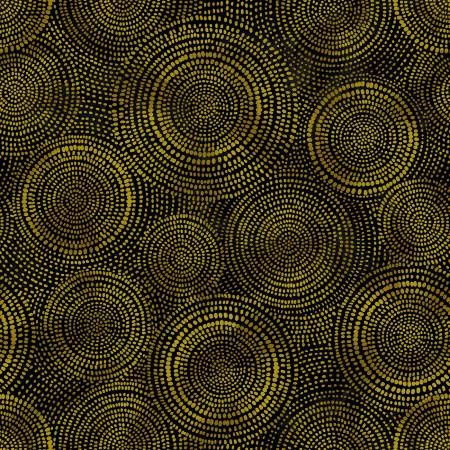 Radiance - Black/Gold 108in Wide Width