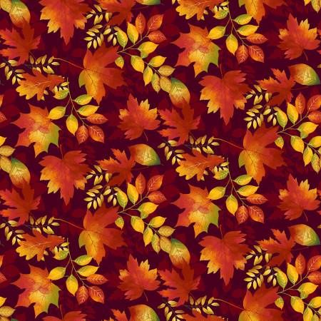 Seeds of Gratitude - Leaves on Wine