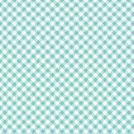 Chelseas Checks - Aqua/White
