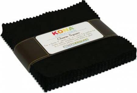 Kona Black Charm Square Packs
