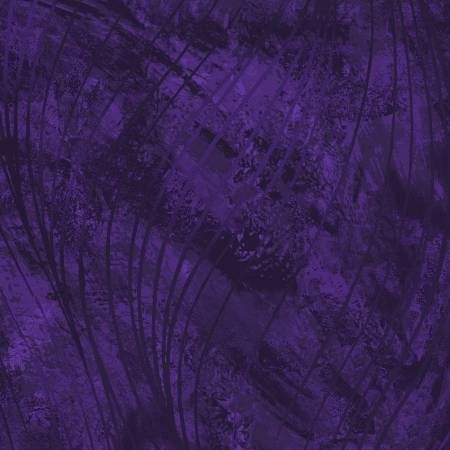 Go With the Flow Deep Purple 108" Wide Width Backing