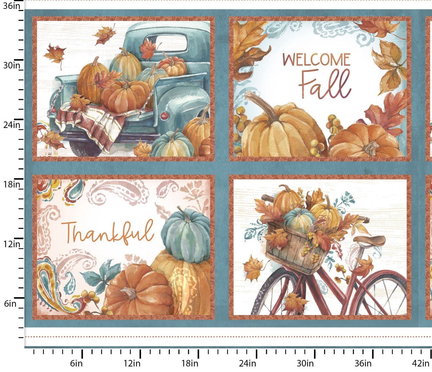 Pumpkin Please - Pillow Panel